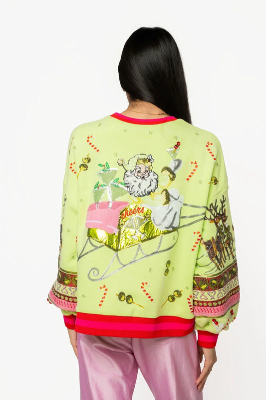 QOS MARTINI SANTA SWEATSHIRT