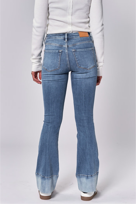 DJ - MID-RISE FULL INSEAM BOOTCUT