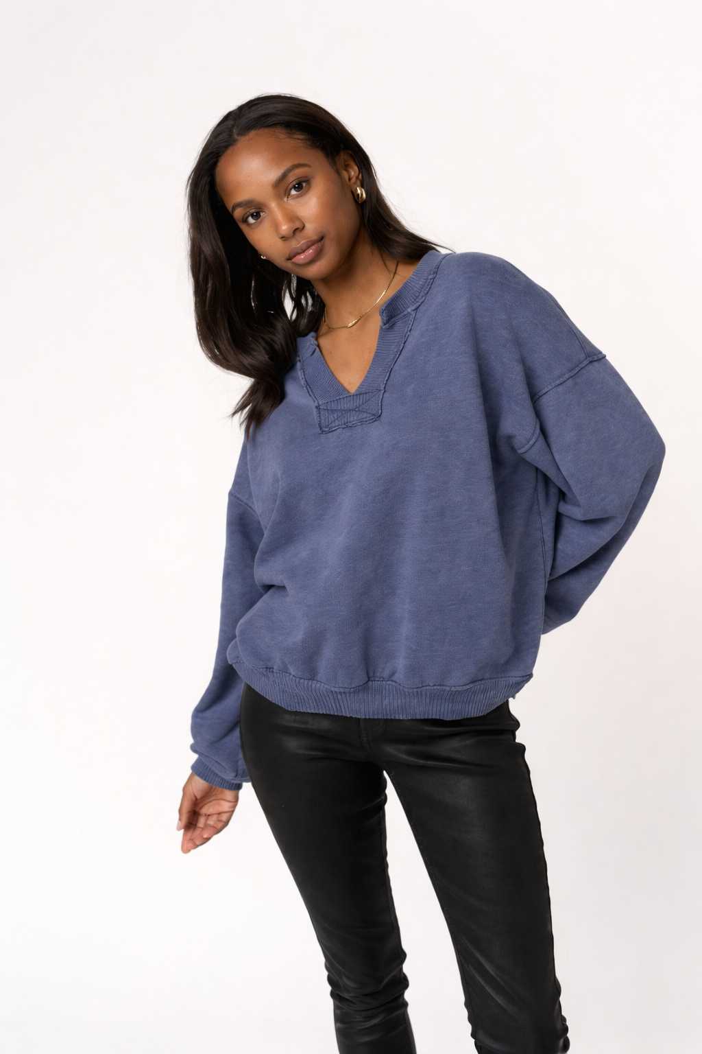 PST - TAHLIA NOTCH SWEATSHIRT