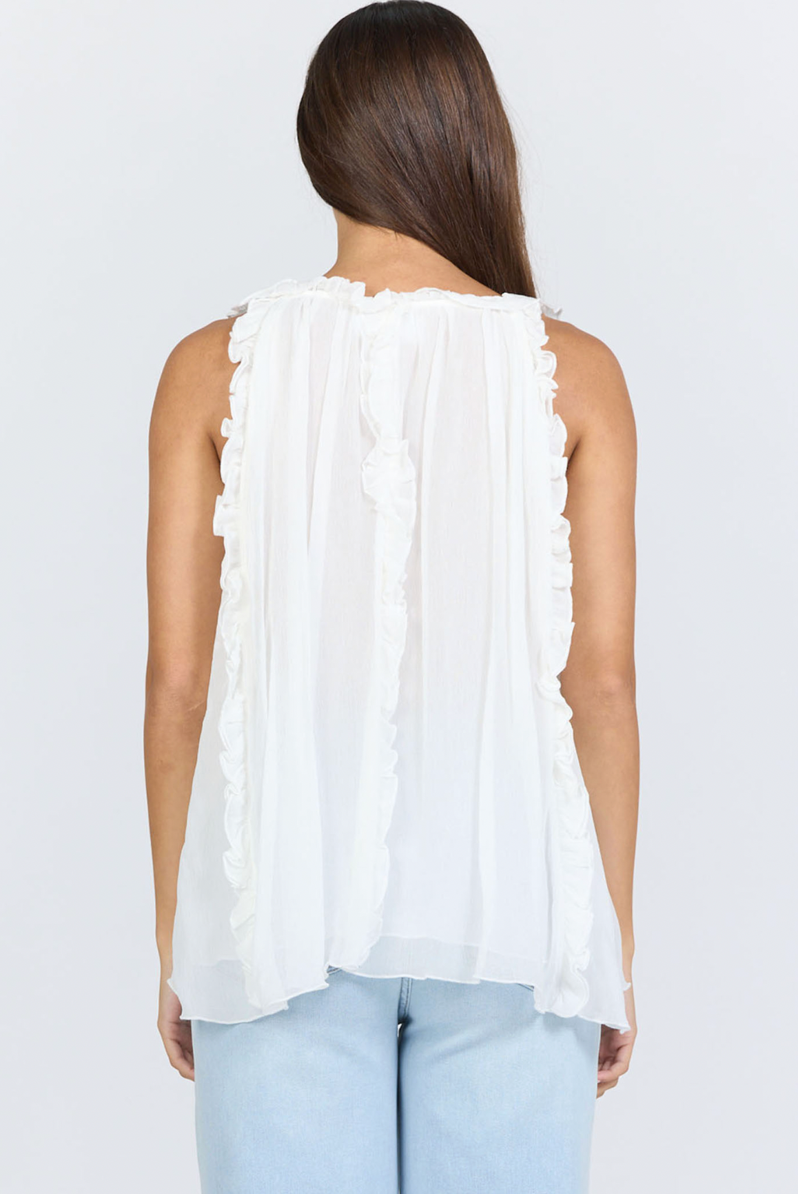 DEAR JOHN RELAXED FIT RUFFLE RENATA TOP