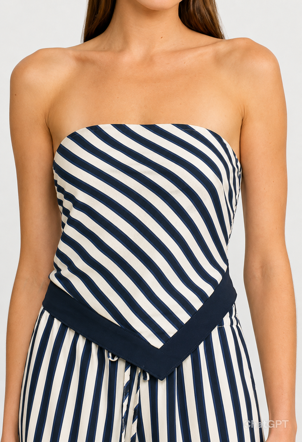 LUCY PARIS NARA SCARF TOP