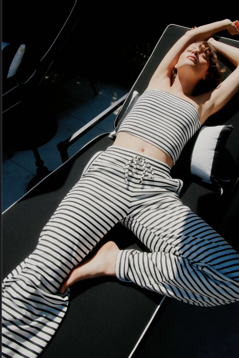 PST THEA STRIPED PANT