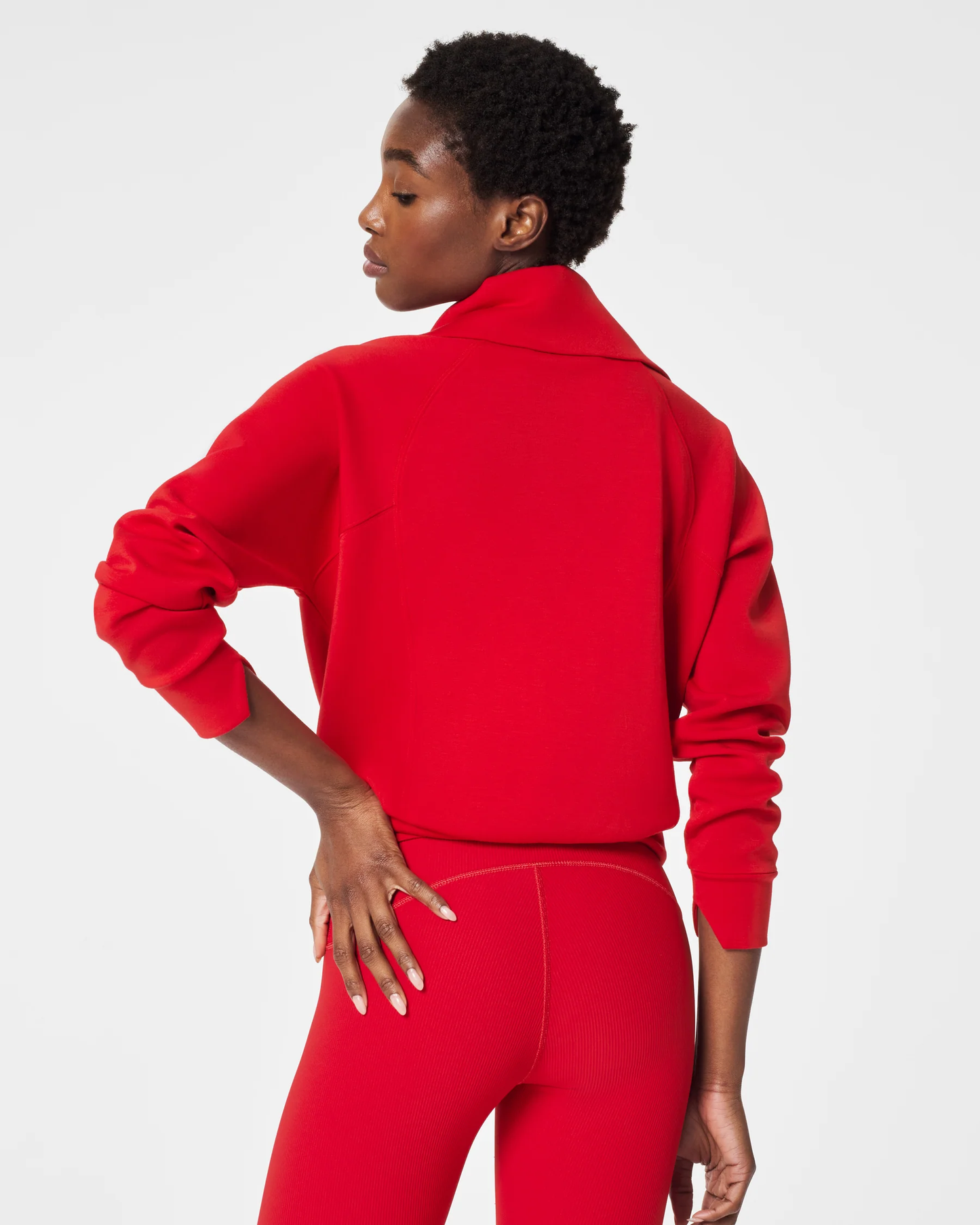SPANX AIRESSENTIALS HALF ZIP
