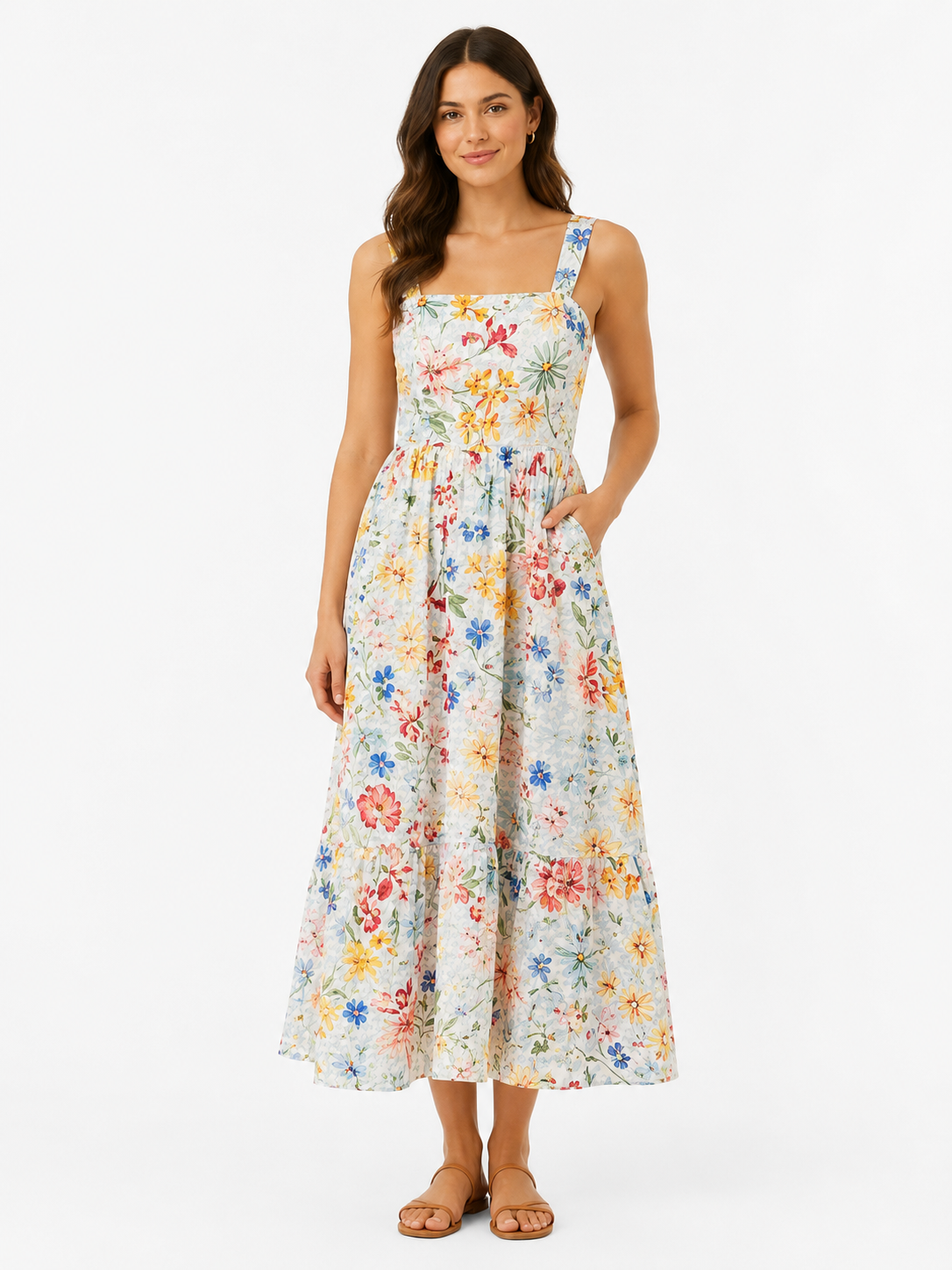JANEY ENDLESS WILDFLOWER DRESS