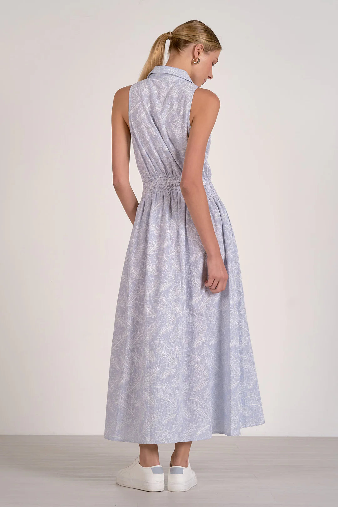 ELAN COLLARED  MAXI DRESS