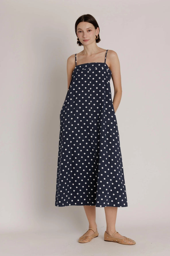 POLKA DOT A LINE MIDI