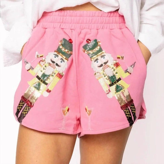 QOS - MARTINI NUTCRACKER SHORTS PINK