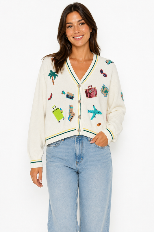 QOS TRAVEL CARDIGAN