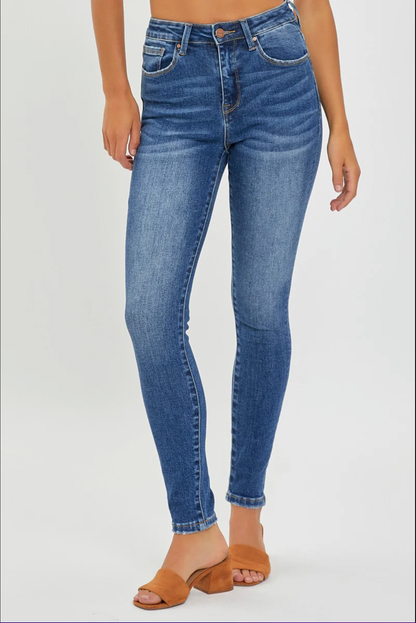 HIGH RISE BASIC ANKLE SKINNY