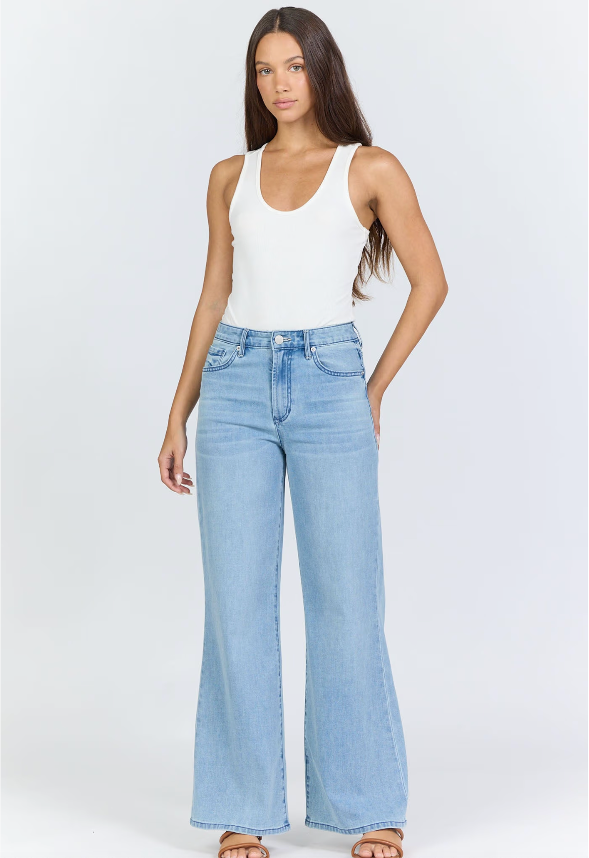 DJ FIONA HIGH RISE CLEAN HEM