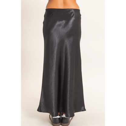 HYFVE SATIN MIDI SKIRT