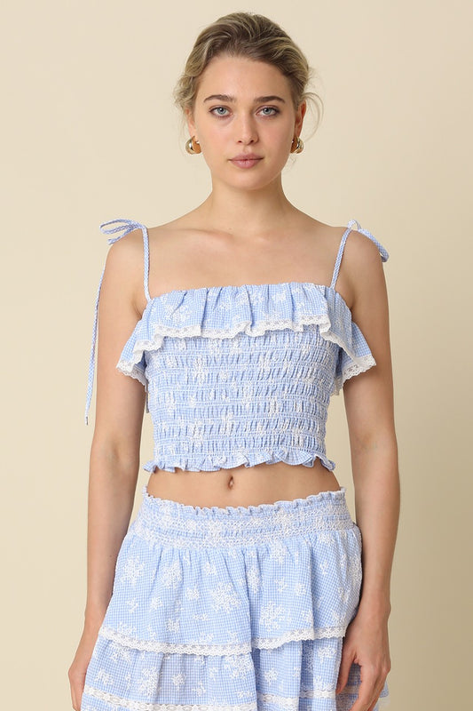 OLIVACEOUS ELLIE TOP