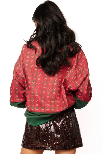 QOS MAHJ CHRISTMAS SWEATSHIRT