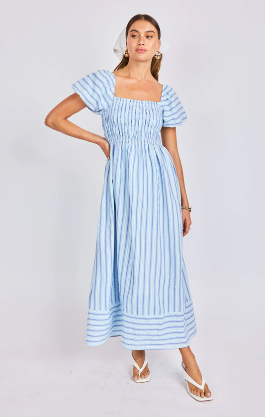 SAGE THE LABEL CAPE COD MAXI DRESS