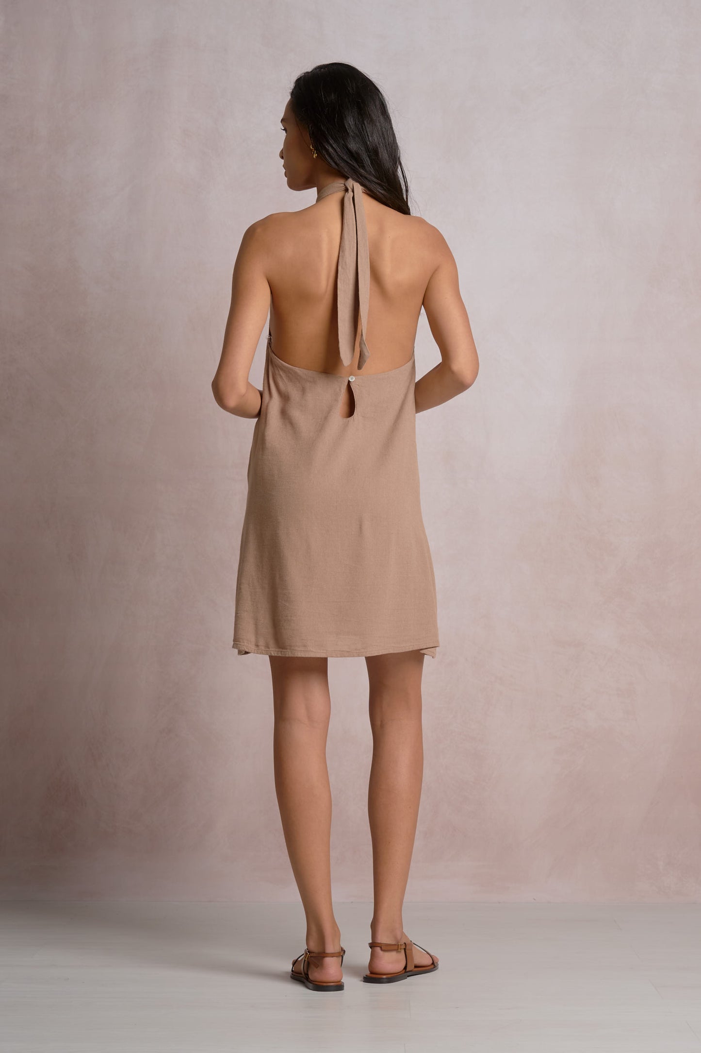 ELAN OPEN BACK HALTER MINI