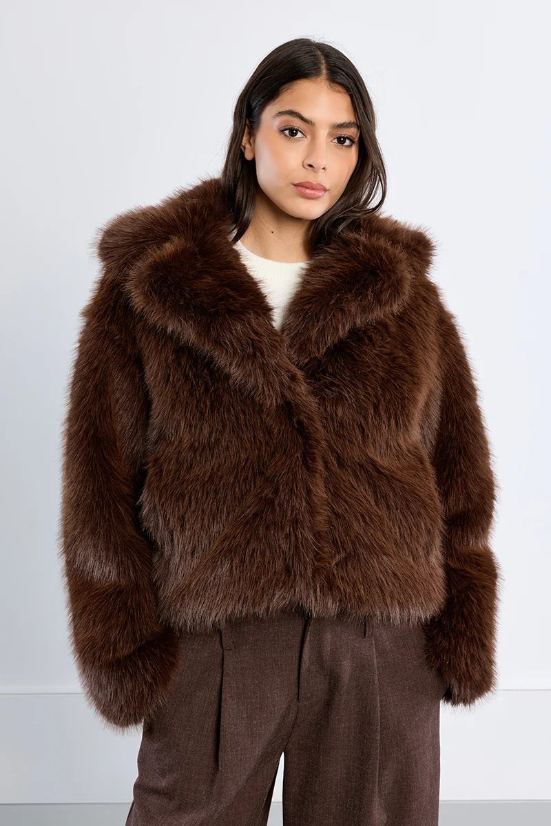 MB FAUX FUR JACKET