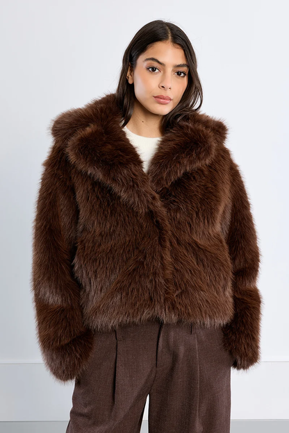 MB FAUX FUR JACKET