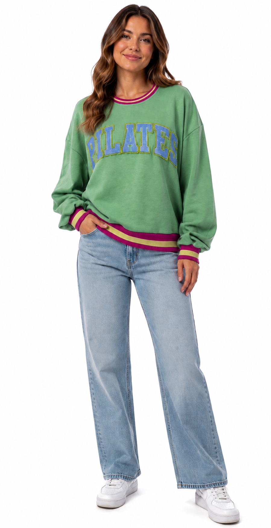 QUEEN OF SPARKLES  PILATES SWEATER