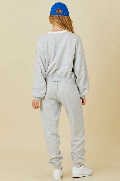 DALLAS CROPPED SWEATSHIRT