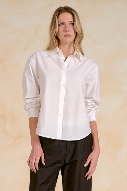 ELAN OPEN BACK BUTTON DOWN