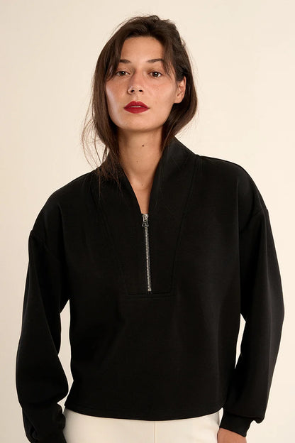 EDIE KNIT ZIPUP