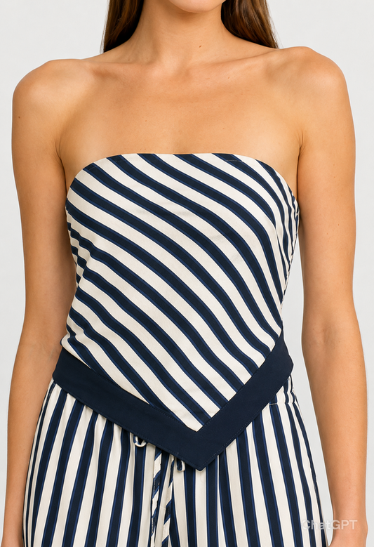 LUCY PARIS NARA SCARF TOP