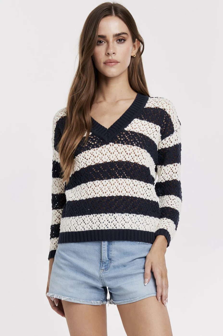 ALANI STRIPED SWEATER