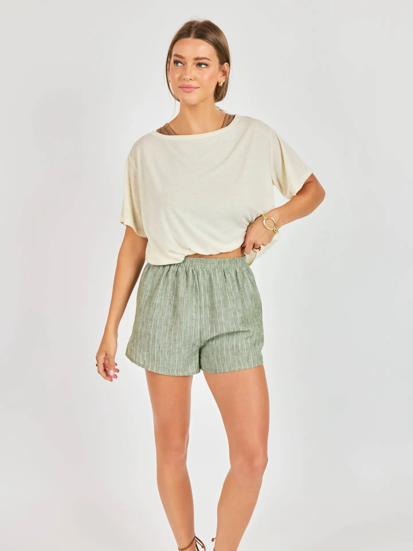 SS SAND LAYERED TANK & TEE