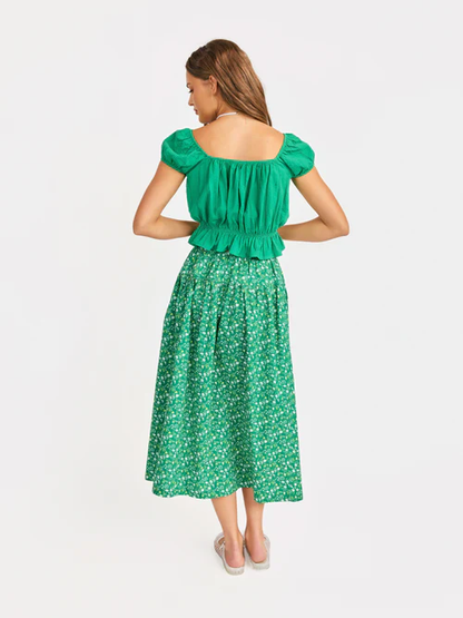 S&S RADIATE CAP SLEEVED TOP