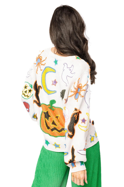QOS ICON HALLOWEEN CARDI