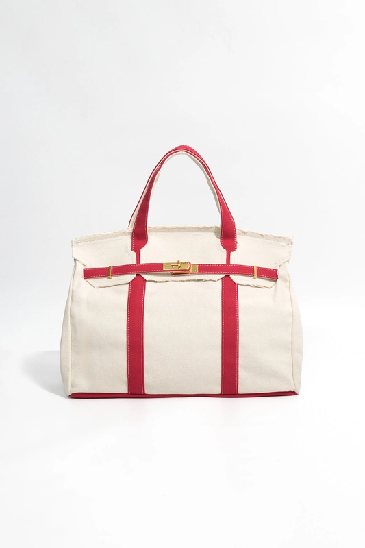 CANVAS BOATKIN BAG