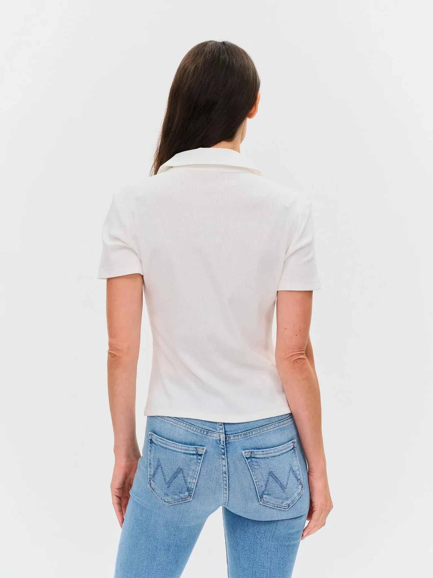 650 SIMONE RIBBED POLO