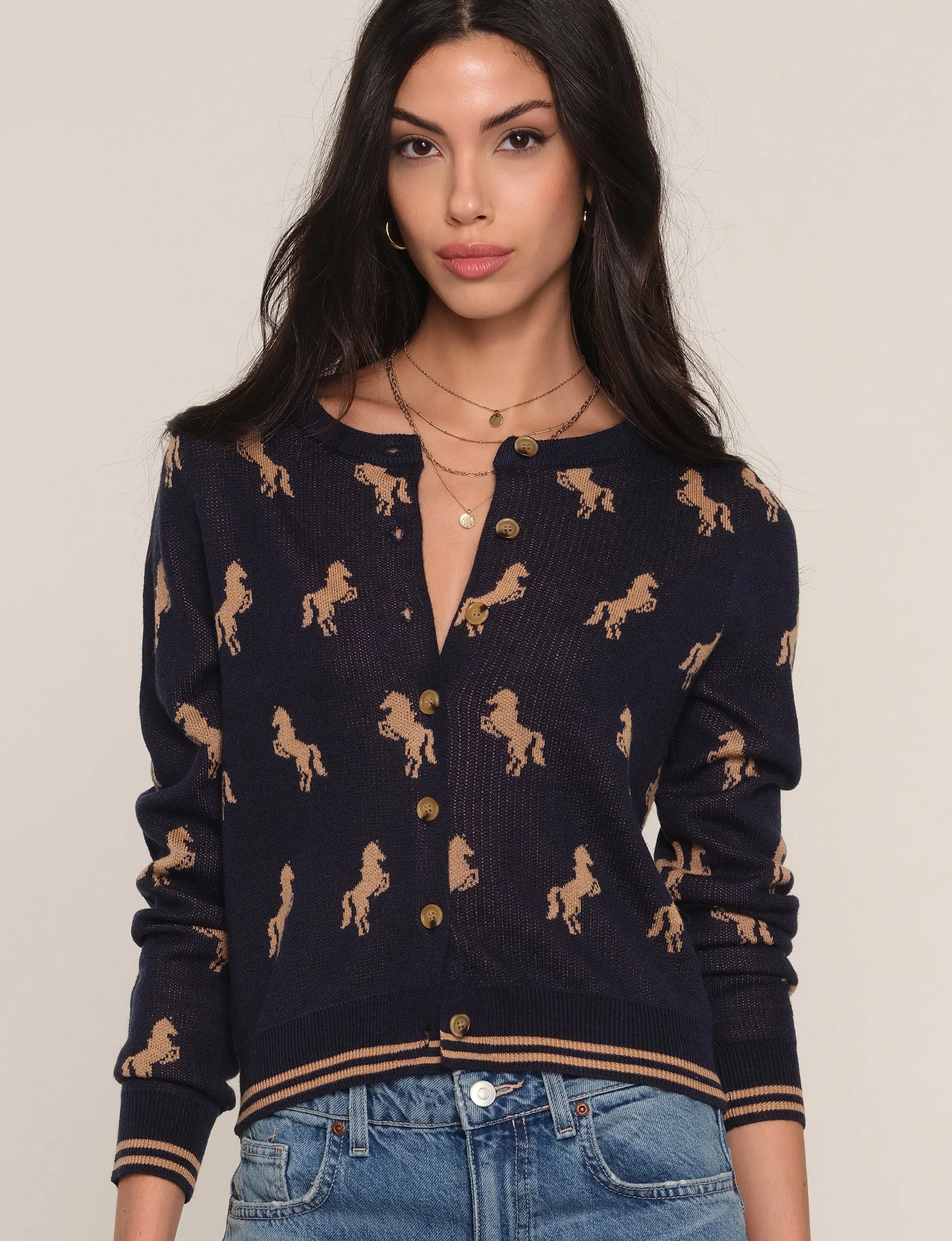 HL ASTRA HORSE CARDIGAN