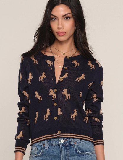 HL ASTRA HORSE CARDIGAN