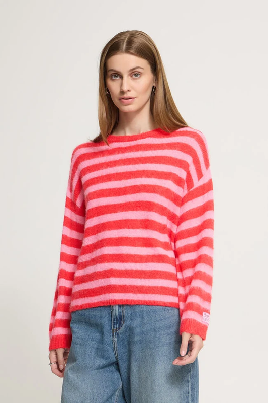 BLUSH STRIPED KNIT