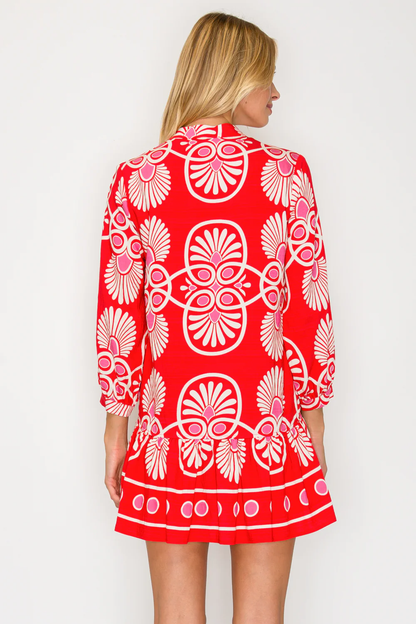 FESTIVAL MEDALLION SHORT DRESS