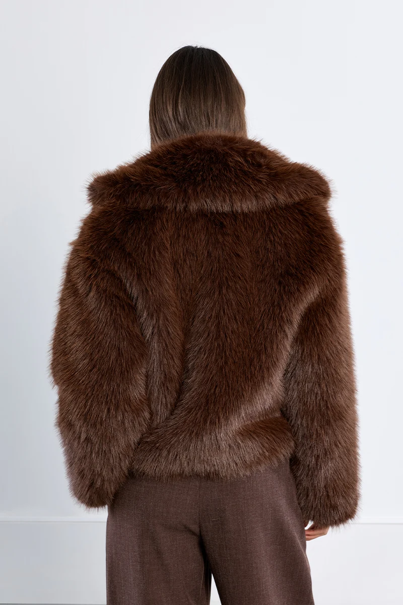 MB FAUX FUR JACKET