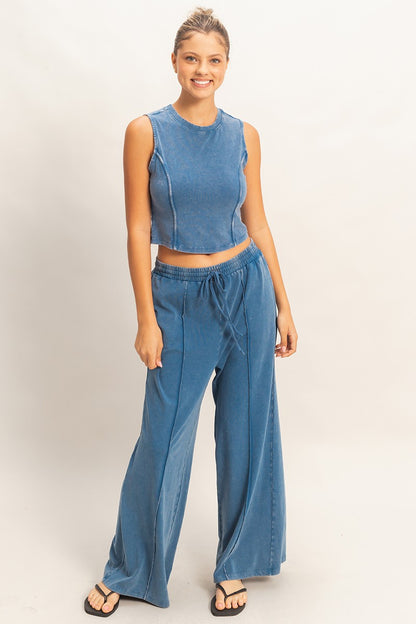 MINERAL WASH PANT