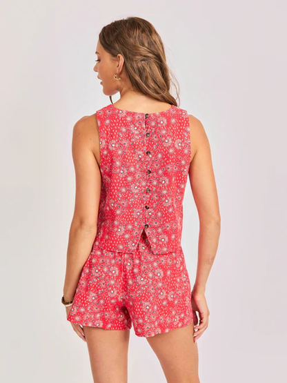 FIRECRACKER BACK BUTTON  TOP