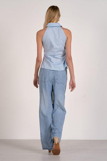 ELAN - COLLARED SLIM FIT TOP