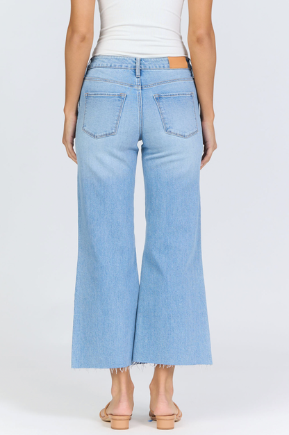 DJ HIGH RISE STRAIGHT CROPPED HOLLY DENIM