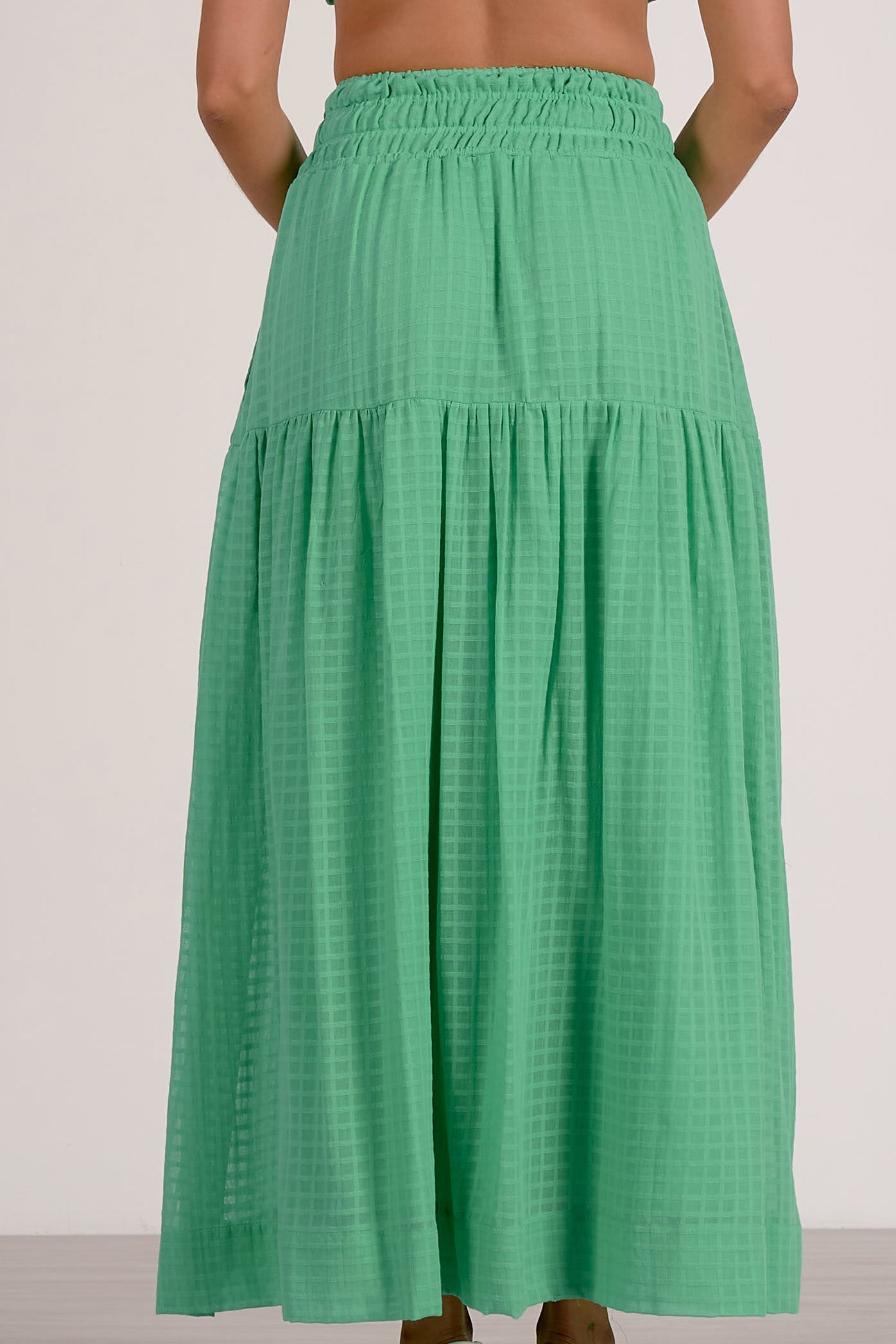 ELAN SMOCKED TOP SKIRT