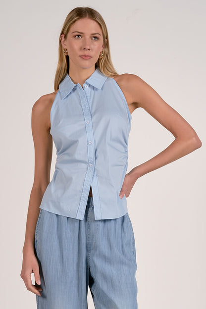 ELAN - COLLARED SLIM FIT TOP