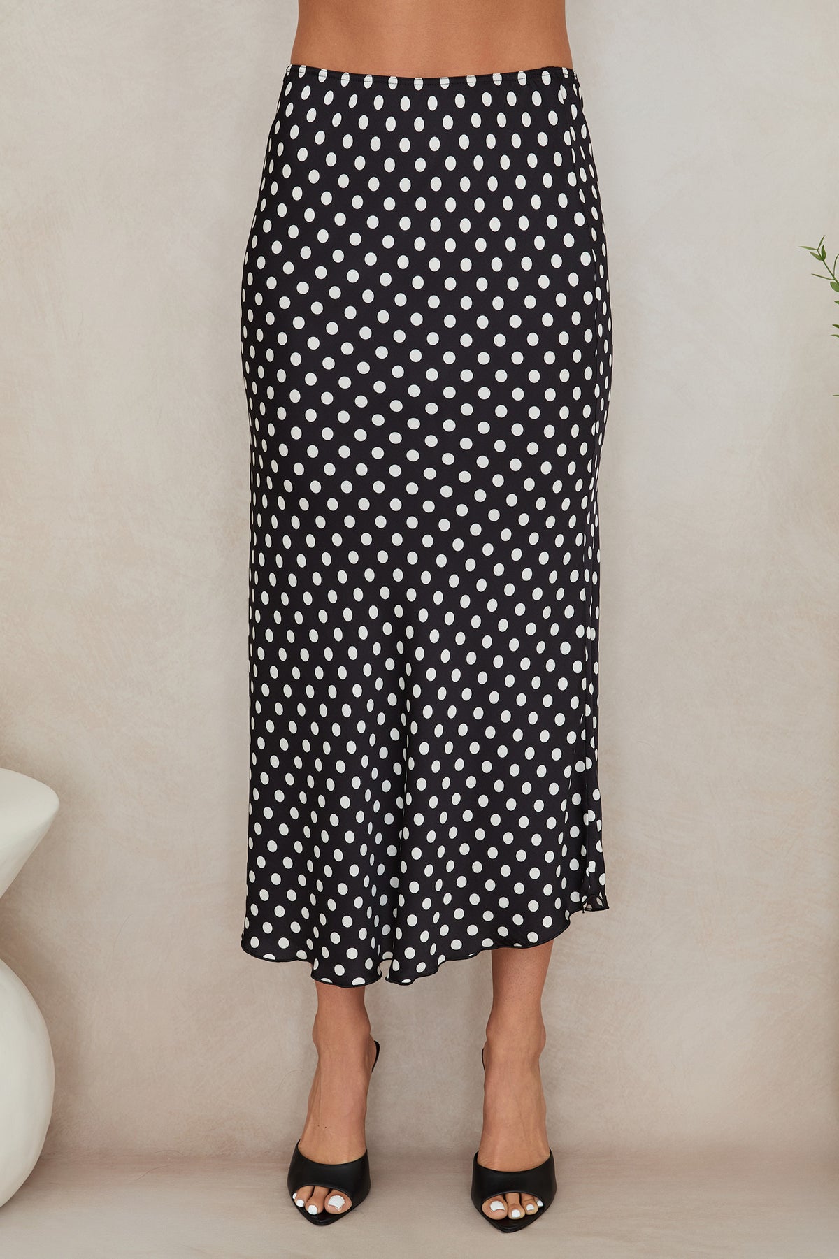 MM POLKA MIDI SKIRT