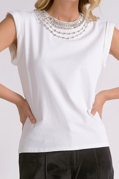 ELAN NECK EMBLEM TANK