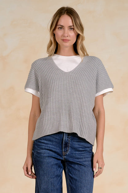 ELAN LAYERED SWEATER