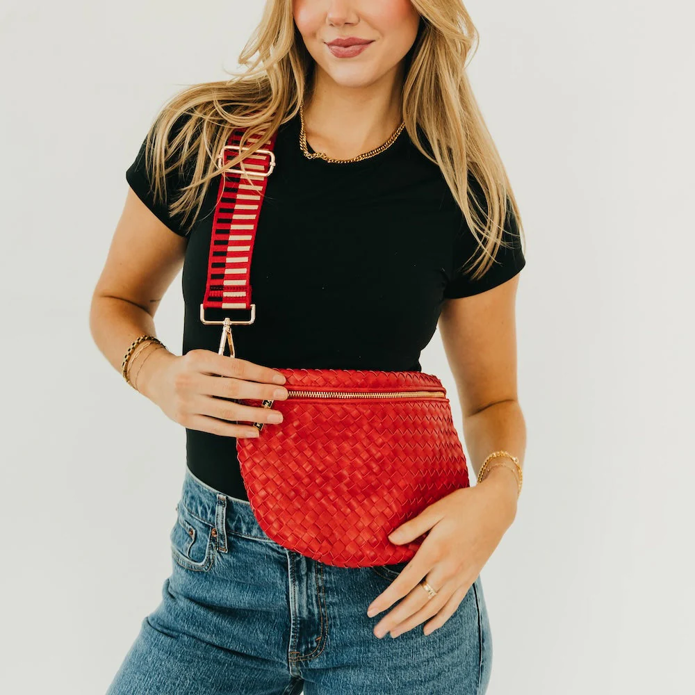 WESTLYN WOVEN BUM BAG