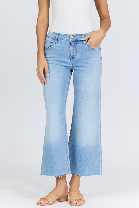DJ HIGH RISE STRAIGHT CROPPED HOLLY DENIM